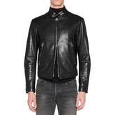 TOM FORD Men's Soft Leather Biker Jacket Image 1 of 5